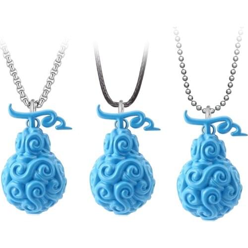 Anime One Piece Necklace Whitebeard Edward Newgate Pendant Neck Chain Choker Men Women Charm Jewelry Accessories