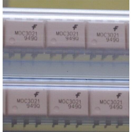 Cuiisw 10PCS MOC3021 DIP-6 new and original IC Integrated circuit