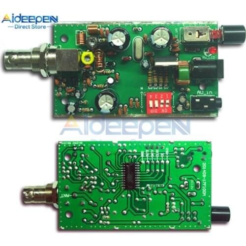 DC 5V 12V BH1417F FM Radio Transmitter Module PLL Stereo Digital Radio DIY Kit