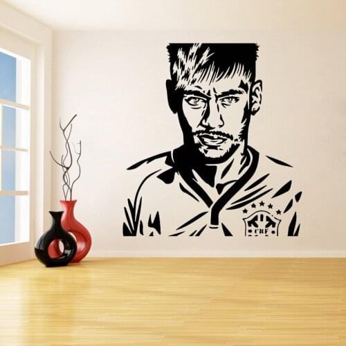 Football Club Sport Removable Wall Stickers for Boys Bedroom Playroom Vinyl Waterproof Decals Living Room K173