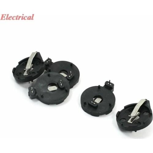 Coin Cell Button Battery Holder Socket for CR2016/2025/2032 Batteries
