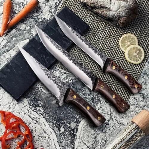 Stainless Steel Boning Knife Kitchen Cooking Knife Butcher Knife Fish Fruit Kitchen Knife Practical Boning Knife