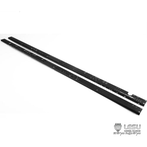 LESU Metal Chassis Rail Set CNC for 1/14 RC 6*4 Hn700 Flatbed Truck Model TH02365-SMT3