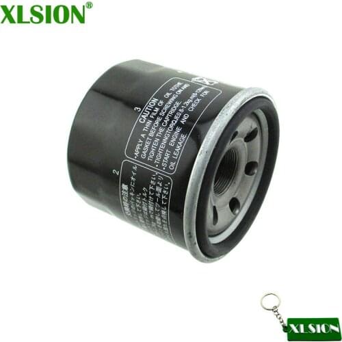 XLSION Oil Filter For Oil Filter For Aprilia 857187 Arctic Cat 0436001 0436146 0812005 3402155 Fram PH6018 Kymco 1541APWB1900