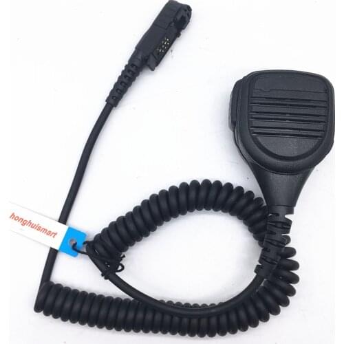 Handfree microphone for motorola XiR P6600 XiR P6628 E8600 DP2000 DEP550 XPR3300 XPR3500 etc with 3.5mm extra jack