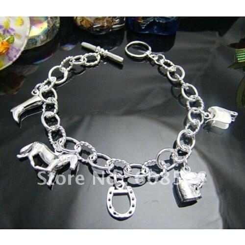 Fashion jewelry S925 Silver color Jewelry Bracelets&bracelet, Brand New B80