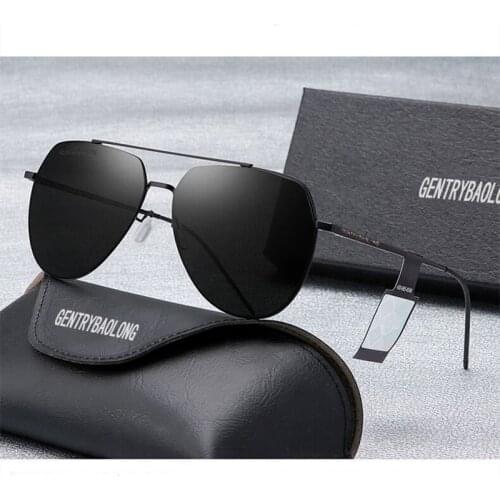 YIMARUILI Mens Nylon Material Ultralight Polarized Sunglasses Fashion Optical Sunglasses Frame Driving Fishing Glasses B8011