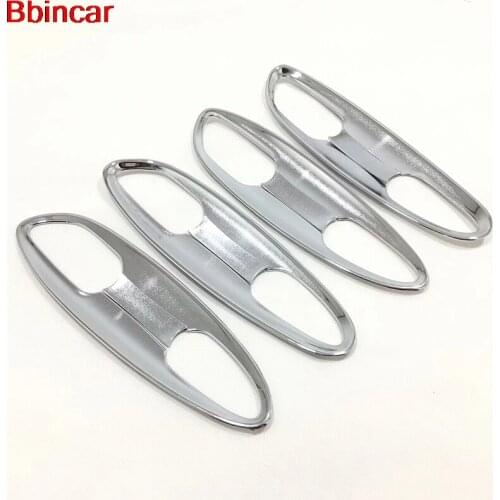 Bbincar ABS Car Overlay Styling Exterior Moulding Accessories Door Handle Bowl Cover Trim For Lexus ES 2018 2019 8pcs