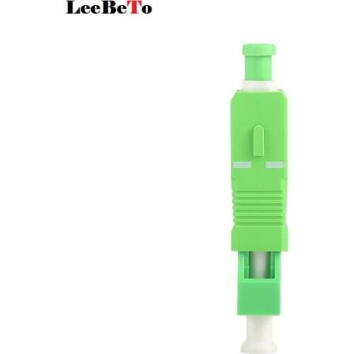 SC/APC-LC/APC Fiber Optic Adapter Conversion Flange Adapter Single Mode SC Male-LC Female