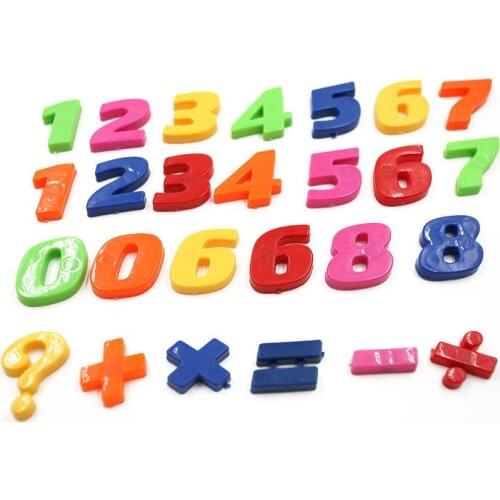 Funny Fridge Magnets for Kids Number Magnet Education X mas Gift Set Baby Refrigerator Fridge Magnet Stick Educational Learn Toy