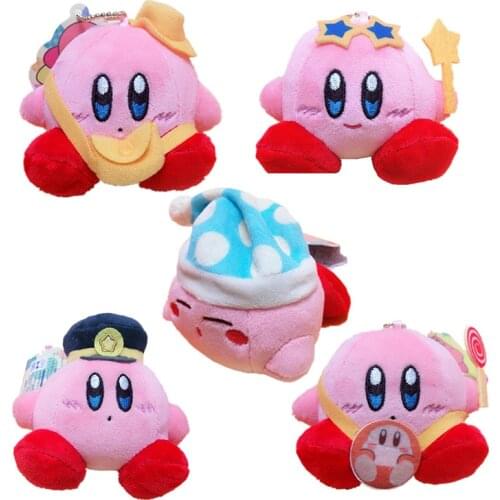 Takara Tomy -Kirby Star Kawaii 8 cm mini plush cute kawaii keychain character soft plush small pendant childrens toy