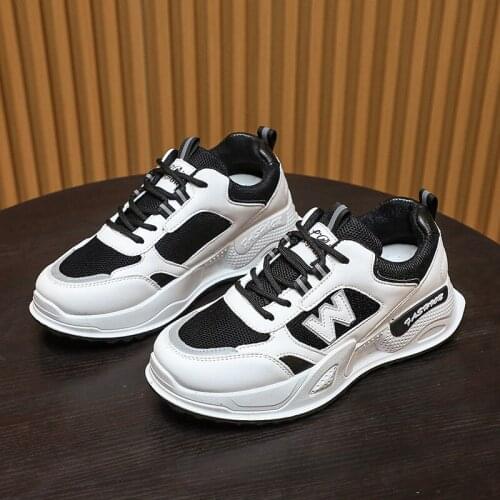 2021 New Fashion Womens Casual Low-heel Daddy Shoes Mesh Breathable Shoes Womens Lace-up Vulcanized Shoes Hot Selling Shoes