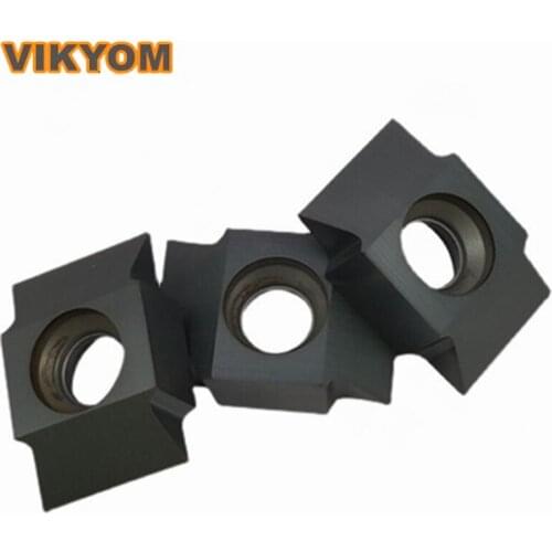Black Coated Hard Vertical Mounted Alloy Milling Inserts 92 04 001 04 YC30S Milling cutter grain steel parts