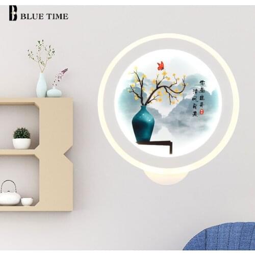 Creative Modern Led Wall Light White color Sconce Wall Lamp for Living room Bedroom Dining room Bedside Light Wall Light Led 12W