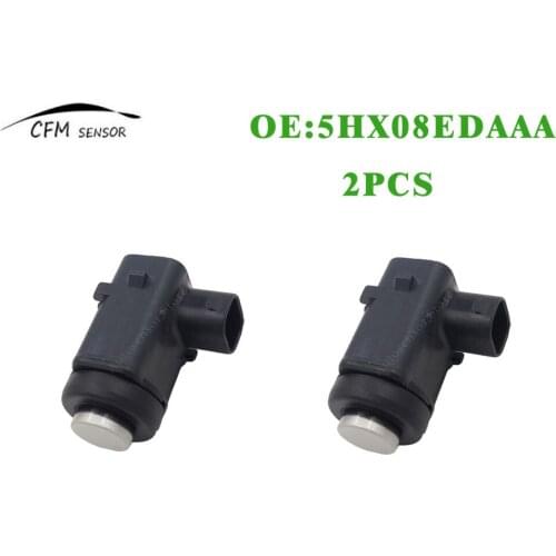 2PCS New PDC Parking Sensor Bumper Object Reverse Assist Radar 5HX08EDAAA