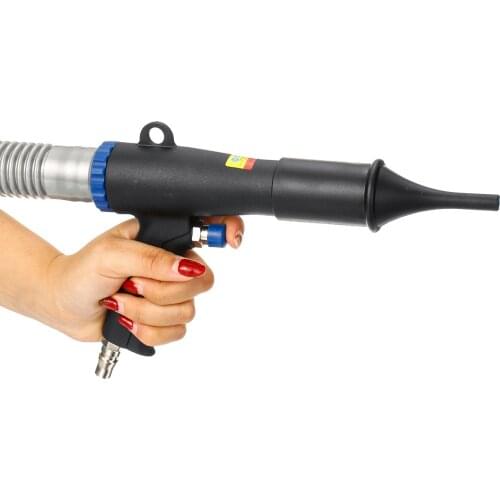 Dual Function Air Duster Compressor 2 In 1 Air Vacuum Blow Suction Guns Kit Pneumatic Vacuum Cleaner Tool