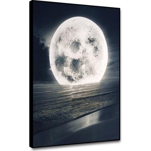 5D Full Diamonds moon sea beach ocean Embroidery Handmand Gift DIY Decoration Crafts beadwork Cross Stitch Kits