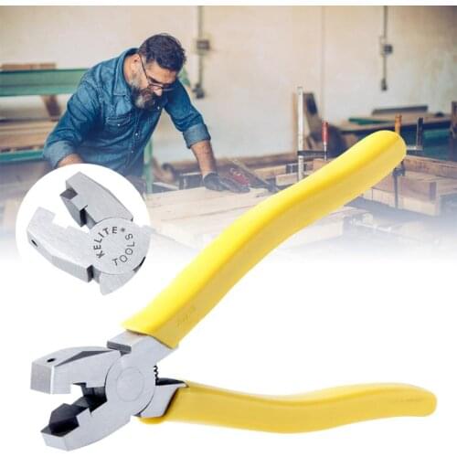 8 Inch 90 Degree Aluminum Alloy Frame-Folding Pliers V-Groove Edge Banding Woodworking Tool DIY Bending Frames Notch Cutter