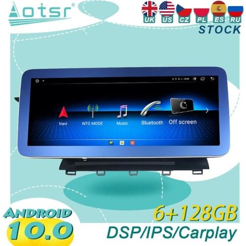 For Mercedes-Benz GLK200 GLK260 GLK300 2012-2015 Android10 Tesla Car Radio Wireless Carplay GPS Navigation DSP Multimedia Player