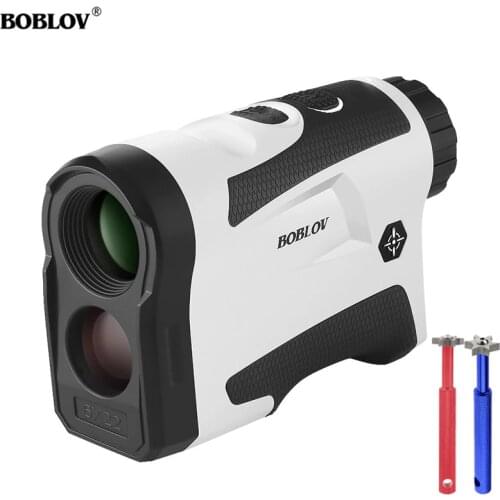 BOBLOV 600 Golf Laser Rangefinder Range Finder Monocular Outdoor Distance Meter Tester Hunting Measure Telescope