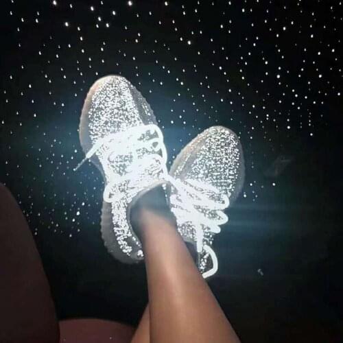 Breathab New fashion casual children shoes with luminous sneakers tenis infantil for children Mesh Sport Running Shoes