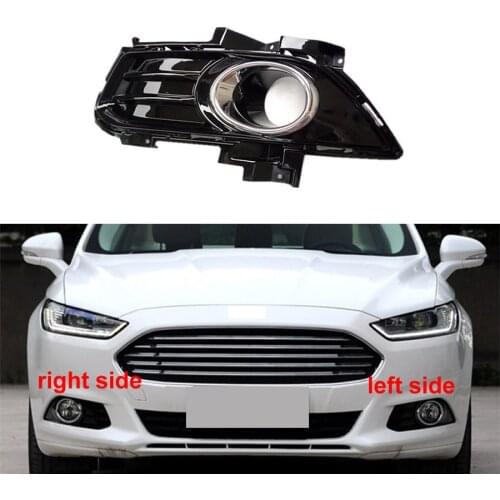 For Ford Mondeo 2013 2014 2015 2016 Fog Light Cover Fog Lamp Shell Front Bumper Grille Driving Lamp Cover Paint