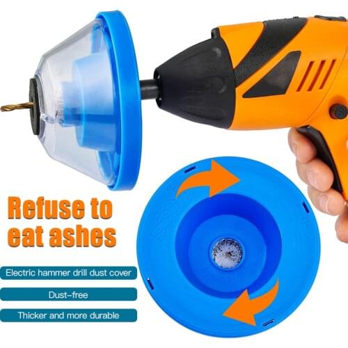 Electric Must-Have Accessory Drill Dust Collector Cover Collecting Ash bowl Dust proof for electric Household tools Drill Dust C