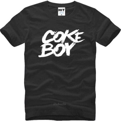 Coke Boys T Shirts Men Rock Music Men T Shirt Summer Short Sleeve Cotton O-neck Hip Hop T-shirt Tee Free Shipping sbz8351