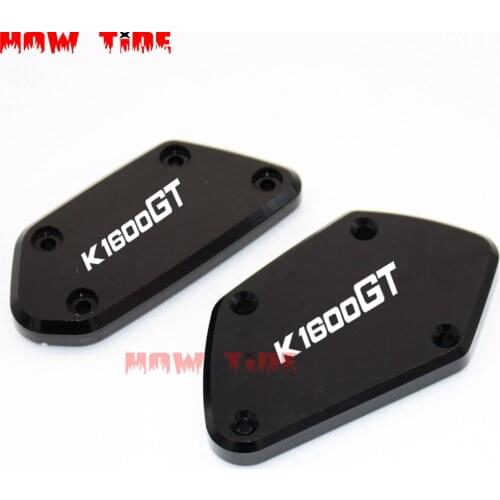 K1600 GT 16 17 Motorcycle CNC Aluminum Front Brake & Clutch Reservoir Fluid Tank Cap Cover For BMW K 1600GT k1600gt 2016 2017