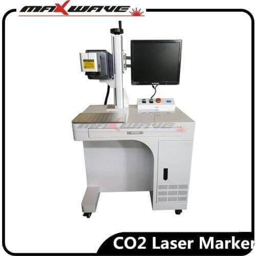 30W Best Price RF CO2 Laser Marking Machine For Logo Wood Galvo