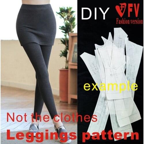 Leggings sewing pattern The trousers pattern(Not the pants) BCK-11