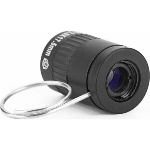 50% Hot Sale 2.5x17.5mm Mini Telescope Pocket Monocular HD Lens with Knuckle Finger Ring Climbing Hiking Equipment