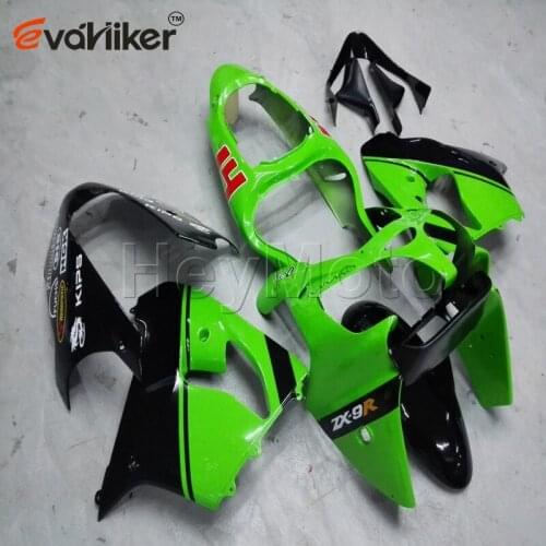 ABS Plastic fairing for ZX9R 2000 2001 green ZX 9R 00 01 Body Kit motorcycle panels H2
