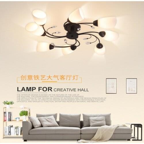 Ceiling Lamp Home Modern Minimalist Design American Luxury Restaurant Bedroom Living Meeting Creative Lighting Chandelier