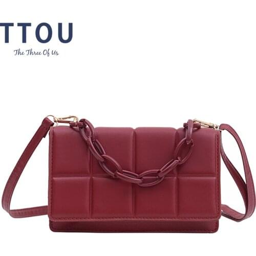 Luxury Weave Crossbody Bags for Women 2021 Spring Quality Pu Leather Chain Woven Shoulder Bag Female Designer Handbag and Purse