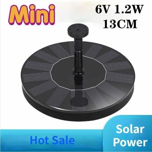 New Solar Power Water Fountain Pump Solar Fontein Bird Fountain Water Floating Fountain Pond Garden Patio Decor Lawn Decoration