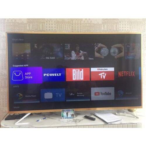 75 86 96 inch led pc monitor led 4k android OS 7.1.1 tv with RAM1.5GB ROM 8GB SMART LED LCD wifi television TV