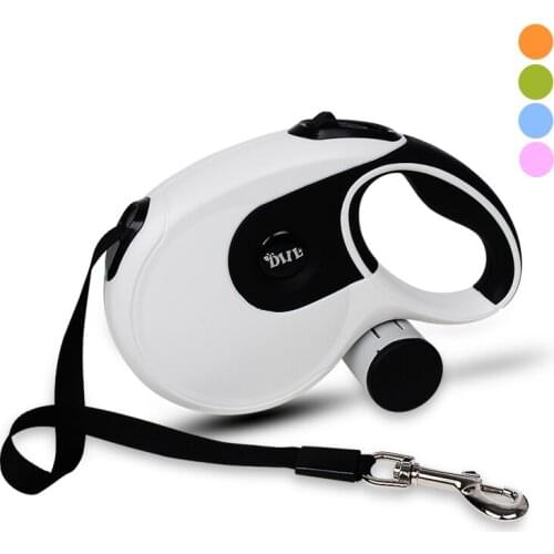 8M Premium Durable Dog Leash Large Dog Lead Extending Walking Leads Traction Rope Belt Pet Leash Automatic Retractable Dog Leash