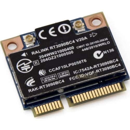 Wireless Adapter Card for Ralink Rt3090bc4 N Bluetooth 3.0 Pci-e 300m 602992-001 For Hp Wifi Card 300mbps Internal