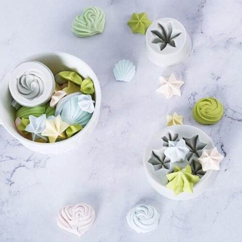 1 Piece Cookie Silicone Mold DIY Chocolate Fudge Mold Baking Pan Kitchen Accessories