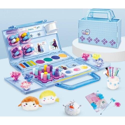 Disney Frozen Childrens Velvet art Doudou toys Girls creative handmade dolls Toys Birthday and Christmas gift for children