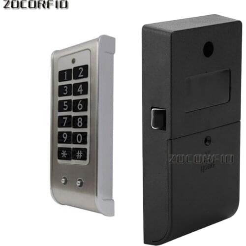 Stainless Steel Electronic Password Lock Temporary Password Drawer Combination Lock