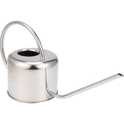 Best European Gardening Watering Can Pot Stainless Steel 900Ml Household Shower Pot Small Watering Flower