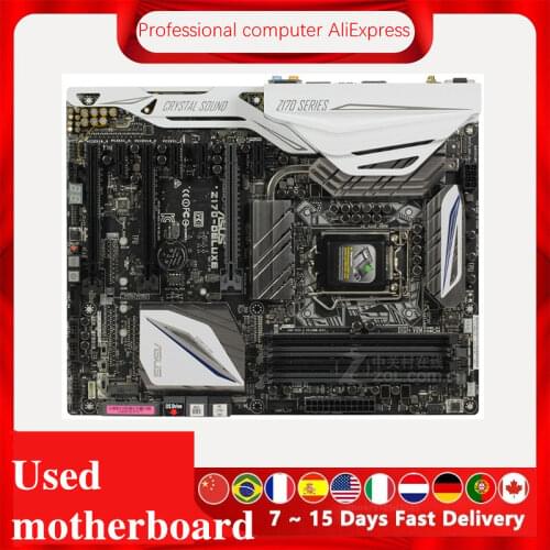 For Asus Z170-DELUXE Original Used Desktop Intel Z170 Z170M DDR4 Motherboard LGA 1151 i7/i5/i3 USB3.0 SATA3