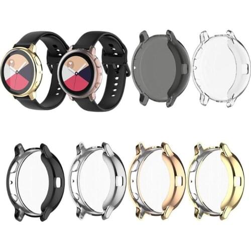 Soft Screen Protector Full Cover for Samsung Galaxy Watch Active 2 Case 40mm 44mm Tpu Thin Lightweight Accessories