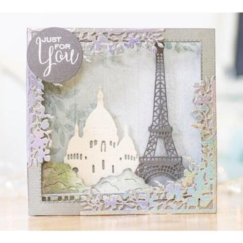 Floral Borders And Corners Set Metal Cutting Dies DIY Scrapbooking Embossing Paper Cards Making Craft Supplies New 2019 Cut Dies