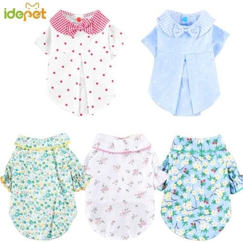 Pet Summer Dog Clothes Shirt Small Dog Pajamas Clothing Jacket Cat Clothes Pet Outfit Chihuahua Yorkies 30