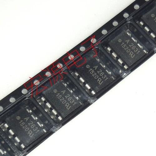 Send free 5PCS HCPL-2631 A2631 Optocoupler Isolator Photocoupler Chip/SOP