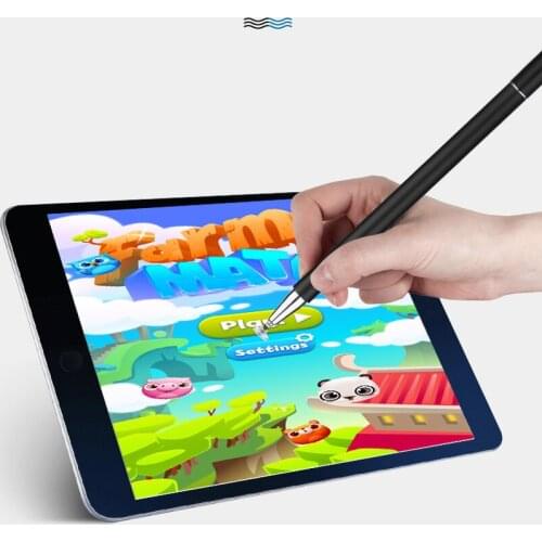 2 In 1 Capacitive Stylus Touch Screen Pen Writing Drawing Tablet Stylus Pens for Tablet PC IOS Android Mobile Phone