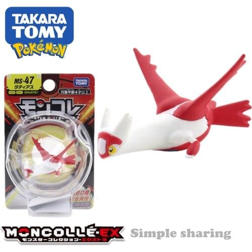 TAKARA TOMY Pocket Monsters Pokemon Moncolle MS-47 Latias Toy Mini Figure Collectible